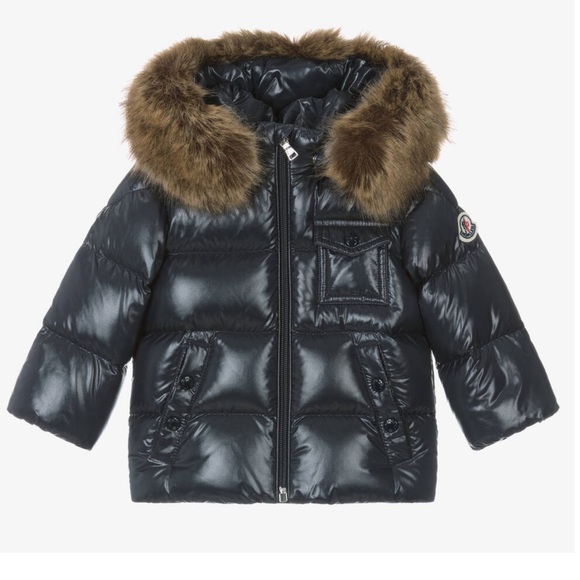 Moncler Efant Navy Blue K2 Puffer Jacket